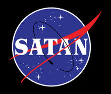 Load image into Gallery viewer, Satan is from Space - Hooded Long Sleeve