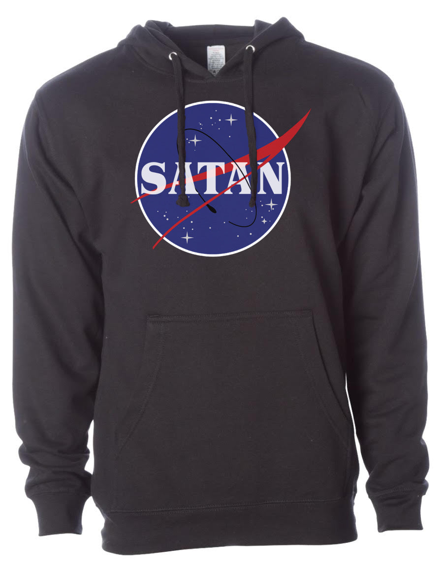 Satan is from Space - Pullover Hoodie